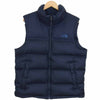 THE NORTH FACE ノースフェイス NUPTSE VEST ヌプシ ベスト ネイビー系 L/G【中古】