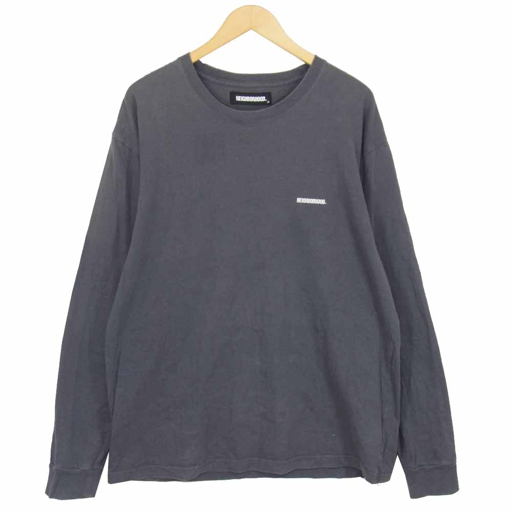 NEIGHBORHOOD ネイバーフッド 20SS 202UNNH-CSM01 CLASSIC C-CREW LS クラシック ロング スリーブ カットソー グレー系 L【中古】