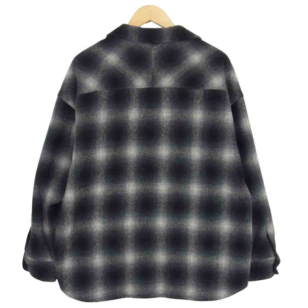 NEIGHBORHOOD ネイバーフッド 20AW 202SINH-SHM02 FADE W-SHIRT.LS フェード ロングスリーブ シャツ グレー系 L【中古】