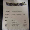 NEIGHBORHOOD ネイバーフッド 20AW 202SINH-SHM02 FADE W-SHIRT.LS フェード ロングスリーブ シャツ グレー系 L【中古】