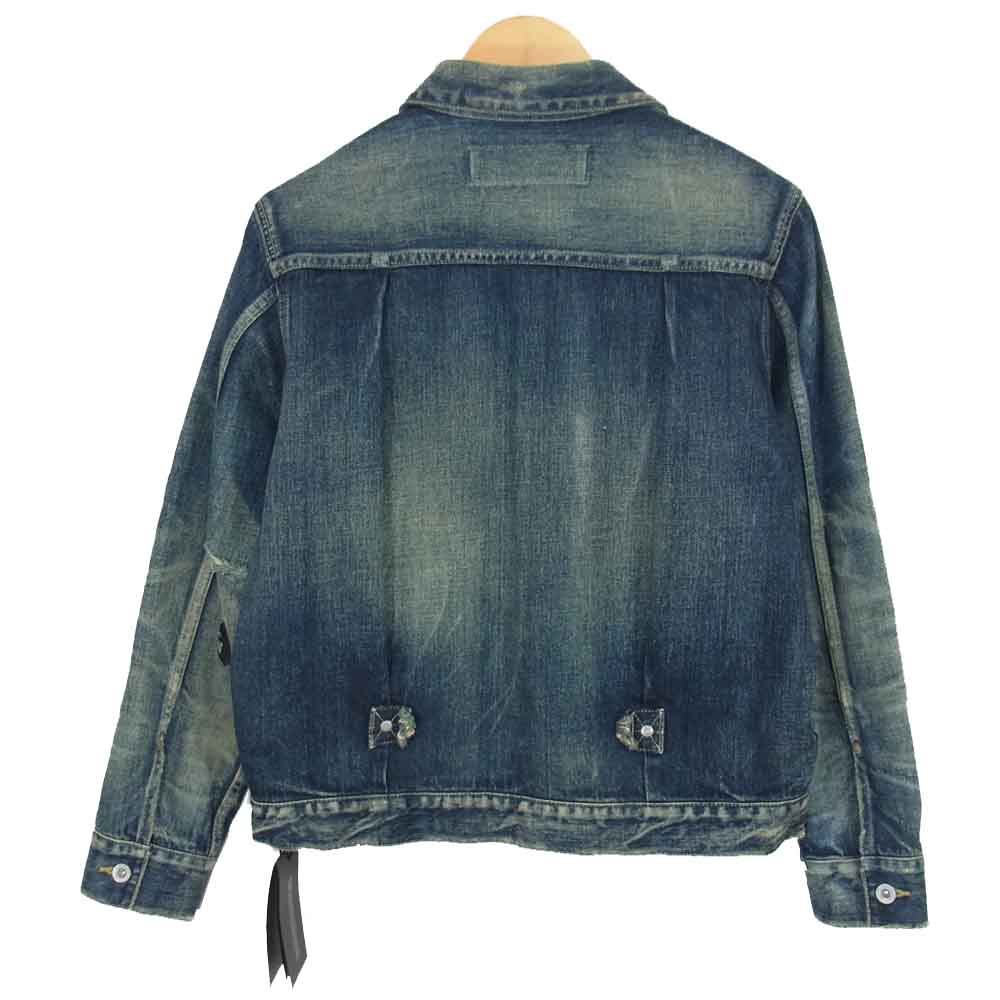 NEIGHBORHOOD ネイバーフッド 21SS 211XBNH-JKM02 SAVAGE STOCKMAN TYPE-A C-JKT サベージ加工 デニム ジャケット インディゴ インディゴブルー系 S【新古品】【未使用】【中古】