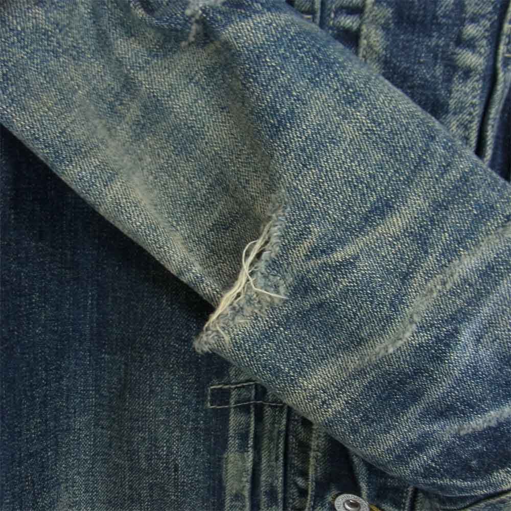 NEIGHBORHOOD ネイバーフッド 21SS 211XBNH-JKM02 SAVAGE STOCKMAN TYPE-A C-JKT サベージ加工 デニム ジャケット インディゴ インディゴブルー系 S【新古品】【未使用】【中古】