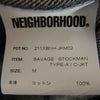 NEIGHBORHOOD ネイバーフッド 21SS 211XBNH-JKM02 SAVAGE STOCKMAN TYPE-A C-JKT サベージ加工 デニム ジャケット ブラック ブラック系 M【新古品】【未使用】【中古】