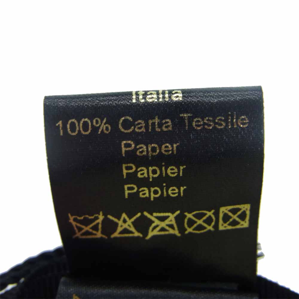 ボルサリーノ イタリア製 ペーパー ブレード ハット オフホワイト系 60【新古品】【未使用】【中古】