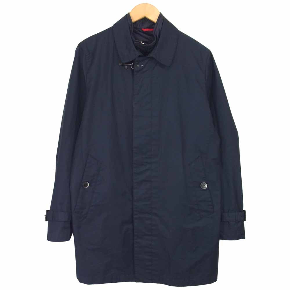 フェイ イタリア製 ライナー付 3way ステンカラーコート ネイビー系 M【中古】