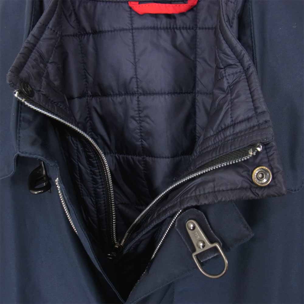 フェイ イタリア製 ライナー付 3way ステンカラーコート ネイビー系 M【中古】