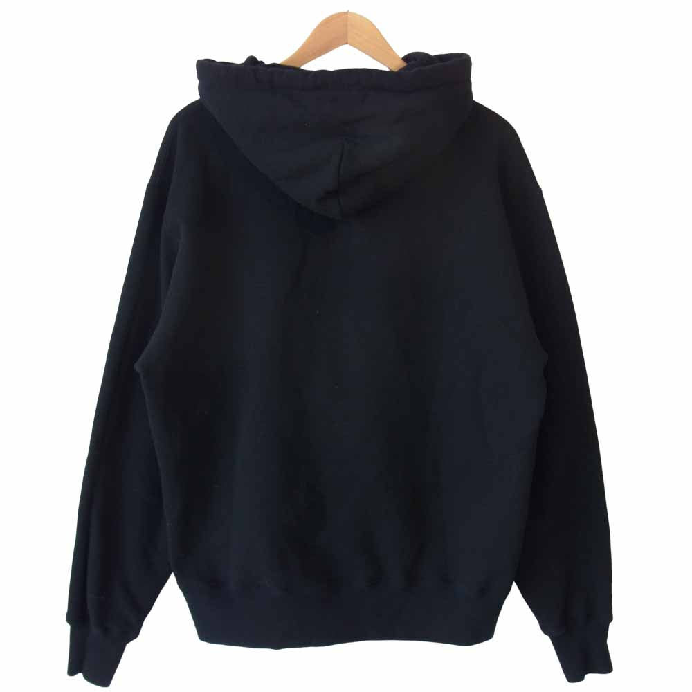 マインデニム 20AW 2011-6001-99-L2 Lettered Print Hoodie レタード プリント フーディー パーカー ブラック系 L【中古】