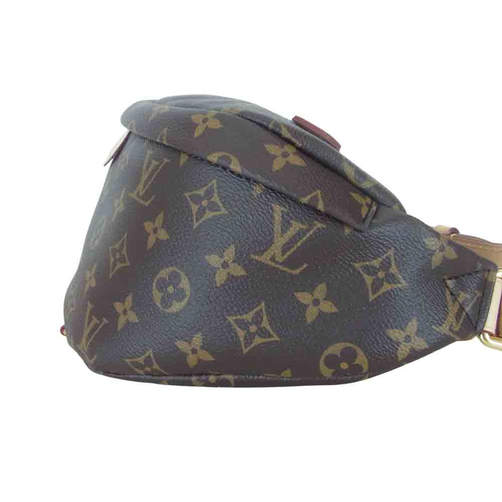 LOUIS VUITTON ルイ・ヴィトン M43644 バムバッグ モノグラム ボディバッグ ブラウン系【極上美品】【中古】