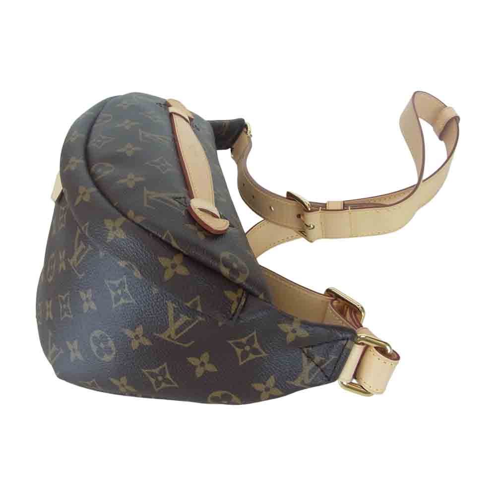 LOUIS VUITTON ルイ・ヴィトン M43644 バムバッグ モノグラム ボディバッグ ブラウン系【極上美品】【中古】