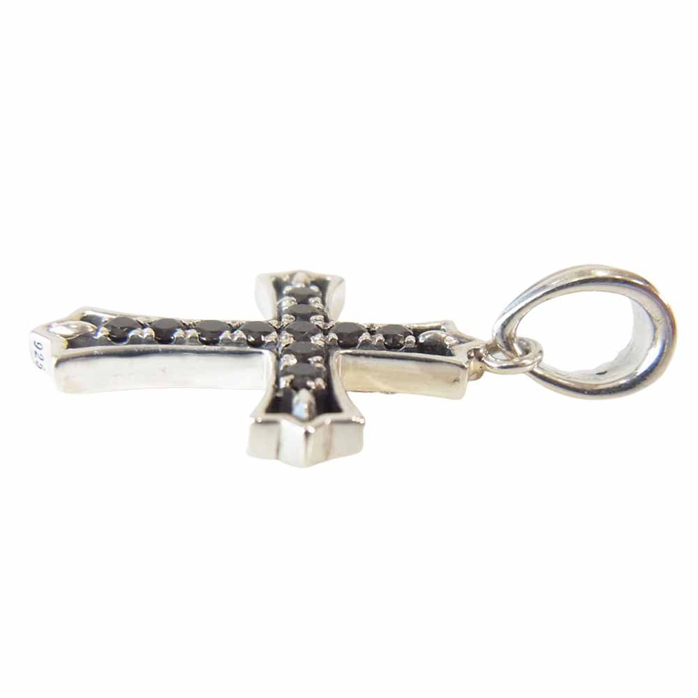 Justin Davis ジャスティンデイビス SPJ435 VICE VERSA ヴァイス ヴァーサ クロス ペンダント トップ シルバー系【美品】【中古】