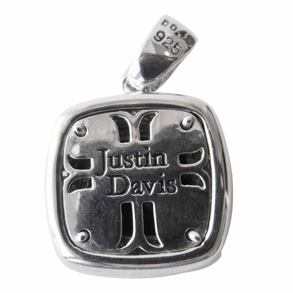 Justin Davis ジャスティンデイビス SPJ152 Mts Pendant ONYX ペンダント トップ シルバー系【中古】