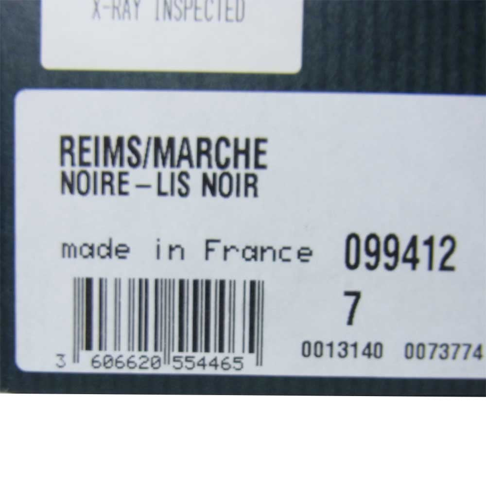 Paraboot パラブーツ 99412 REIMS MARCHE ランス ローファー スリッポン シューズ ブラック系 7【新古品】【未使用】【中古】