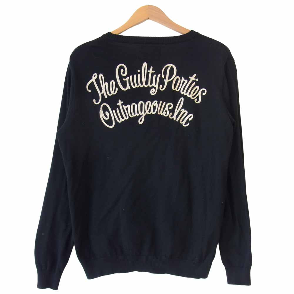 WACKO MARIA ワコマリア 16SS-KNT-04 guilty parties チェーン刺繍