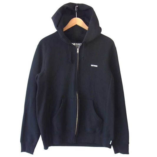 WACKO MARIA ワコマリア HEAVY WEIGHT ZIP HOODED SWEAT SHIRTヘビーウェイト フルジップ パーカー ブラック系 L【中古】