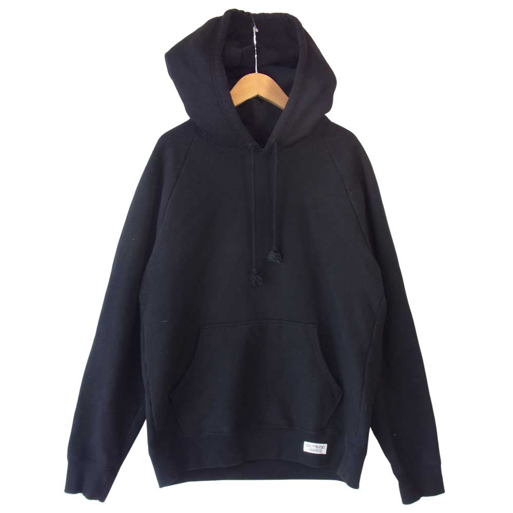 WACKO MARIA ワコマリア HEAVY WEIGHT ZIP HOODED SWEAT SHIRTヘビーウェイト フルジップ パーカー ブラック系 L【中古】