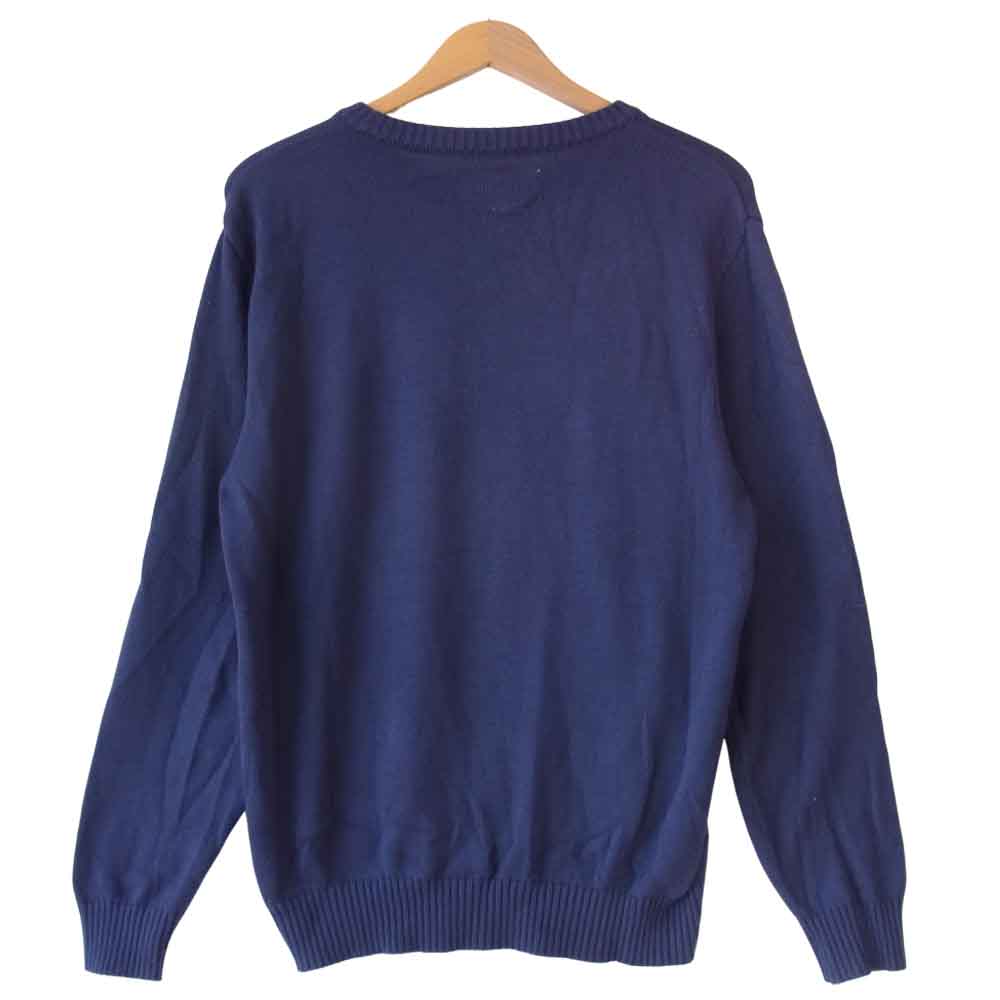 WACKO MARIA ワコマリア CLASSIC CREW NECK SWEATER クラシック クルーネック セーター パープル系 L【中古】