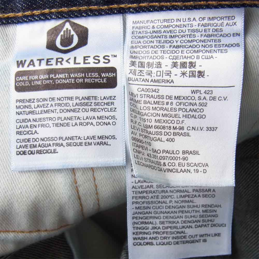 Levi's リーバイス 511 WHITE OAKCONE DENIM デニム パンツ インディゴブルー系 32【中古】