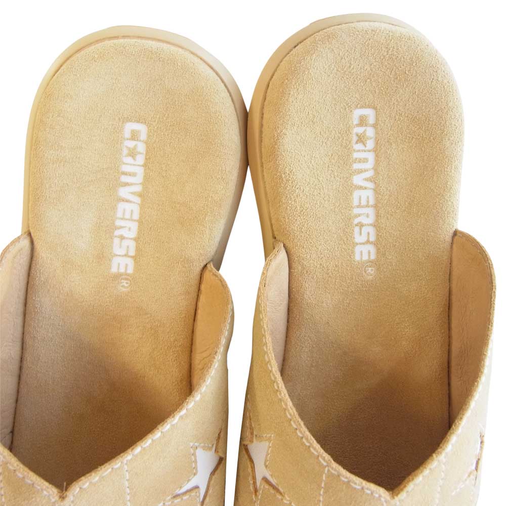 CONVERSE コンバース Addict ONE STAR SANDAL アディクト ワンスター スエード サンダル ベージュ系 26【新古品】【未使用】【中古】