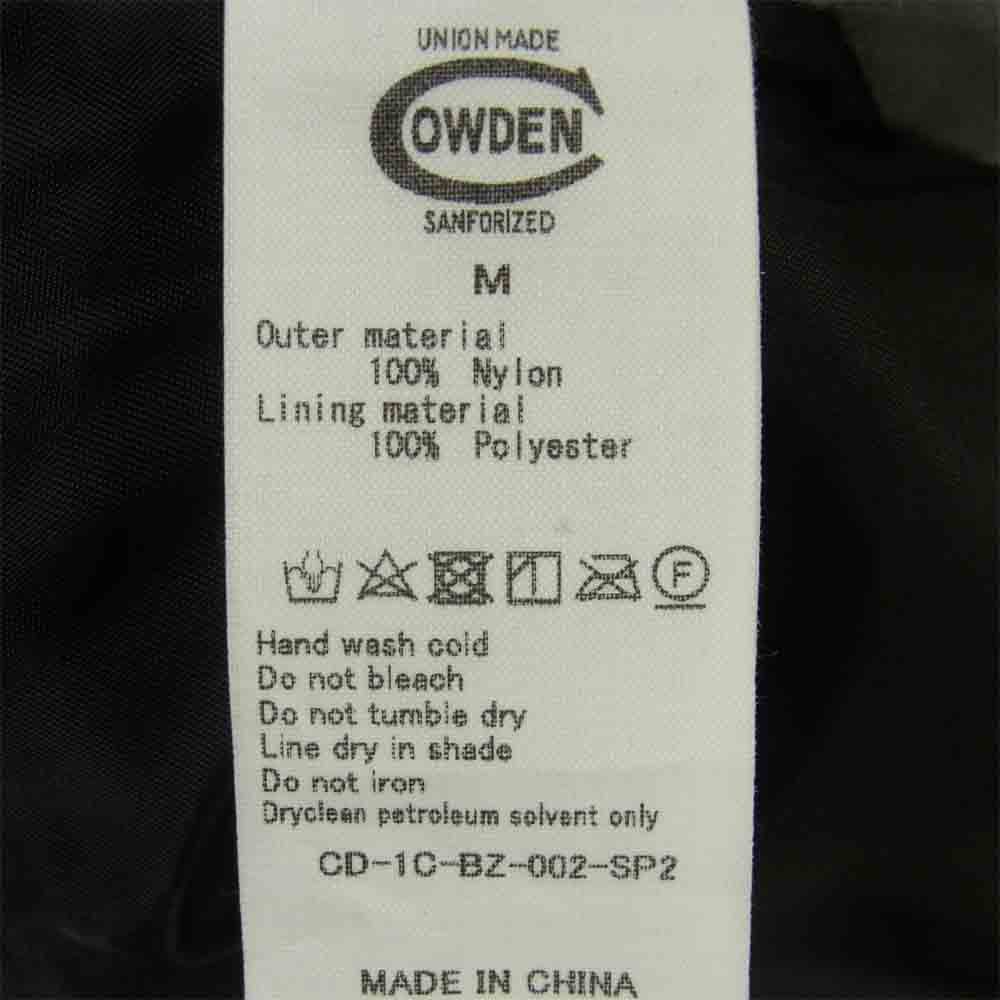 サイクルゾンビーズ CZ-CWCJKT-004 COWDEN カウデン BIGTWIN JKT ビッグツイン コーチ ジャケット ブラック系 M【美品】【中古】