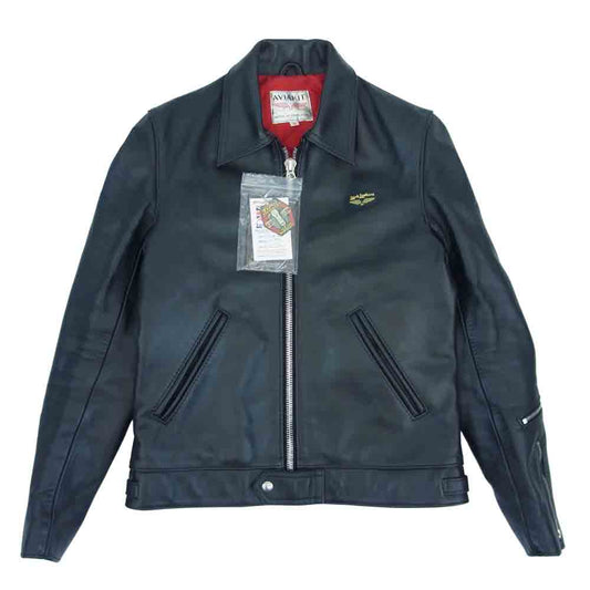 Lewis Leathers ルイスレザー CORSAIR TIGHTFIT コルセア タイト フィット シングル ライダース ブラック系 36【美品】【中古】