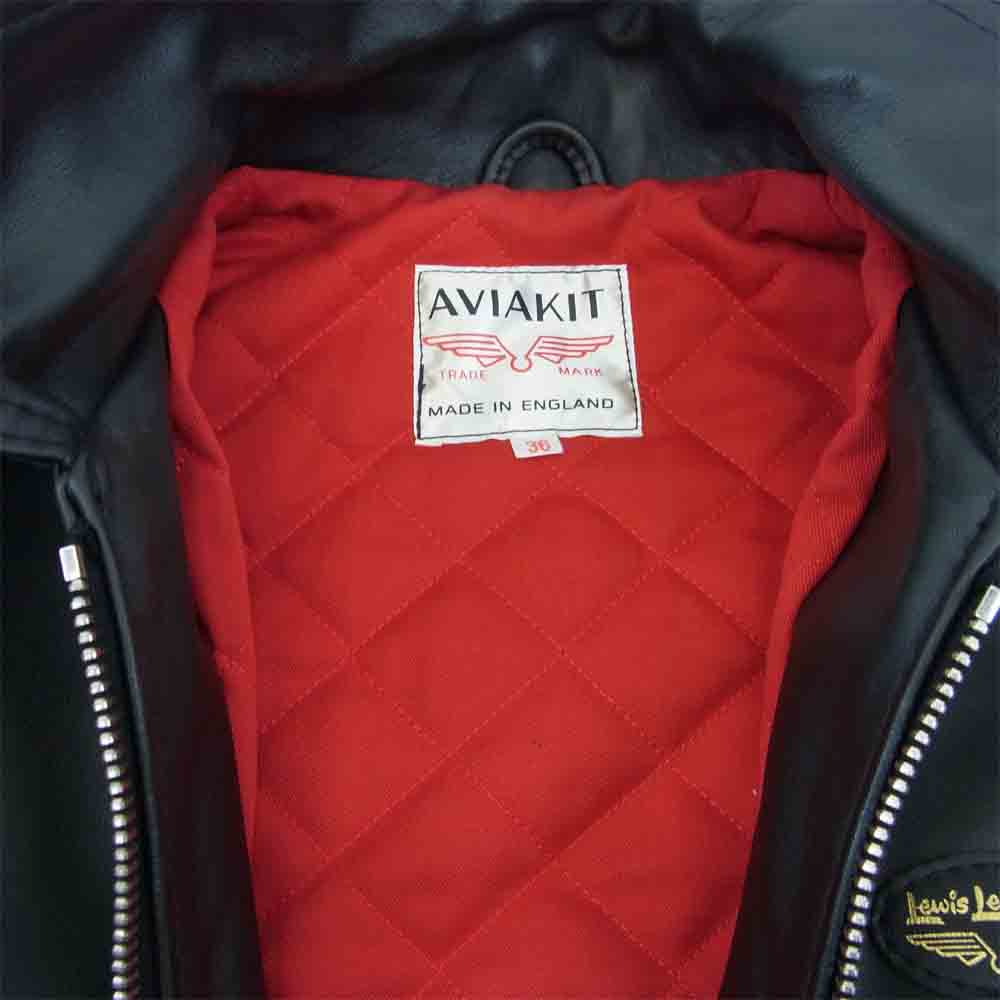 Lewis Leathers ルイスレザー CORSAIR TIGHTFIT コルセア タイト フィット シングル ライダース ブラック系 36【美品】【中古】