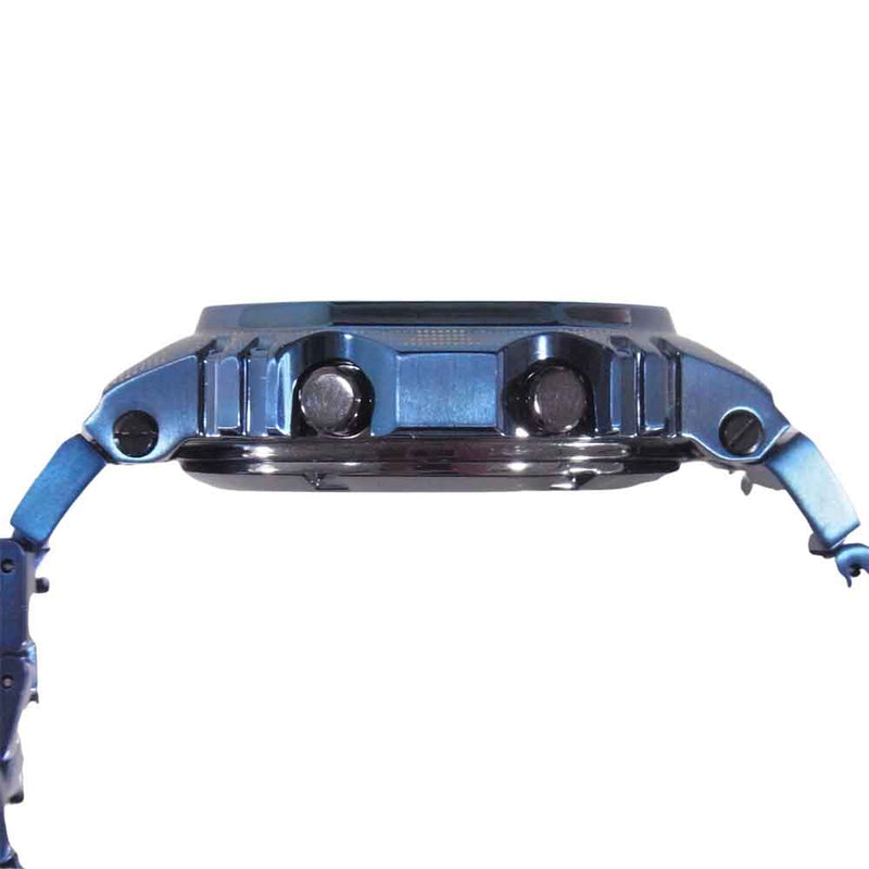 CASIO G-SHOCK カシオ ジーショック GMW-B5000TCF-2JR 電波ソーラー Bluetooth 時計 カモ ブルー系【極上美品】【中古】