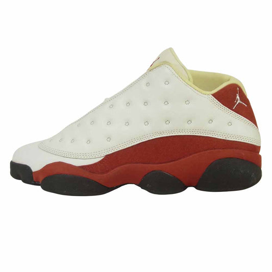 NIKE ナイキ 310810-105 観賞用 Air Jordan 13 Retro low スニーカー 中国製 ホワイト系 レッド系 28cm【極上美品】【中古】