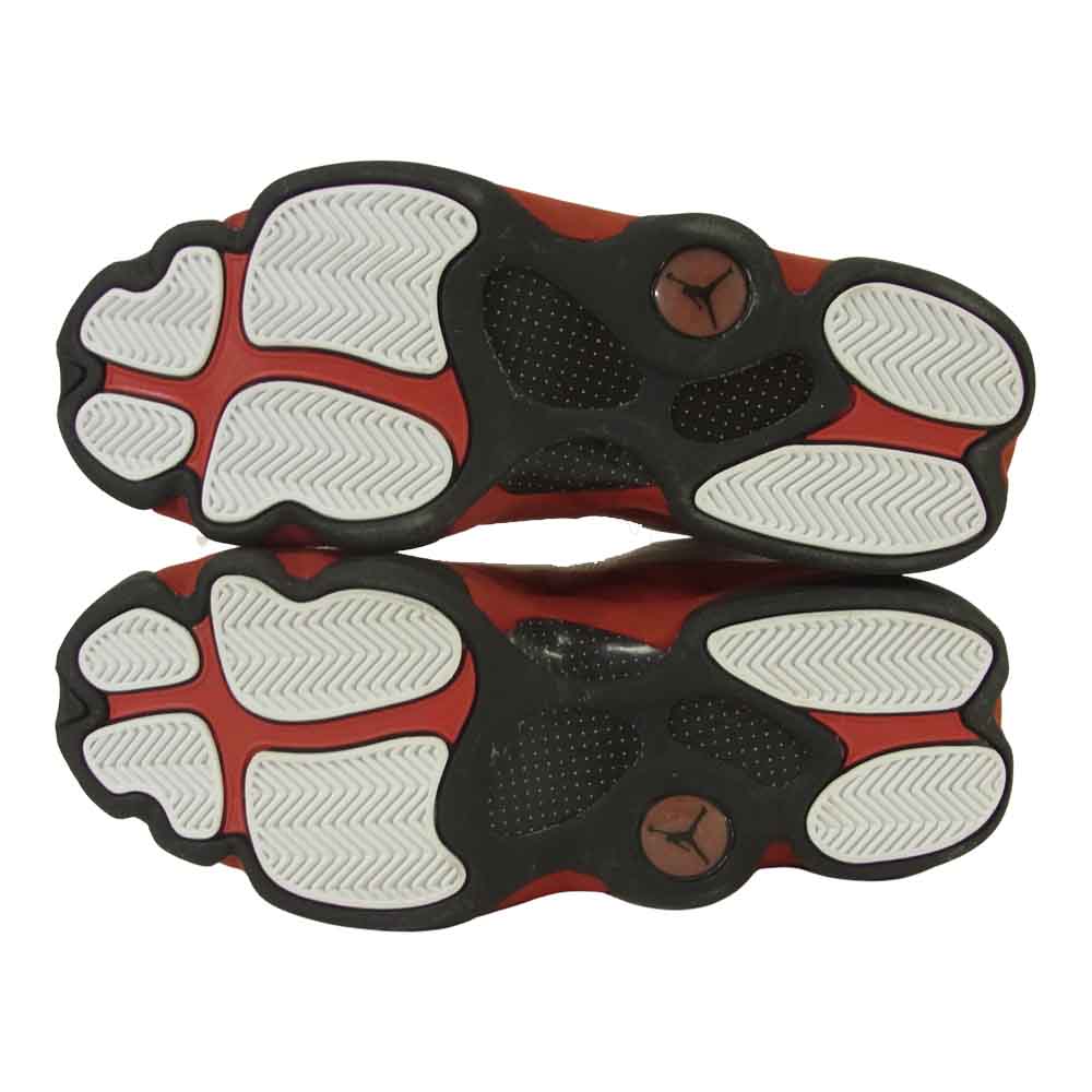 NIKE ナイキ 310810-105 観賞用 Air Jordan 13 Retro low スニーカー 中国製 ホワイト系 レッド系 28cm【極上美品】【中古】