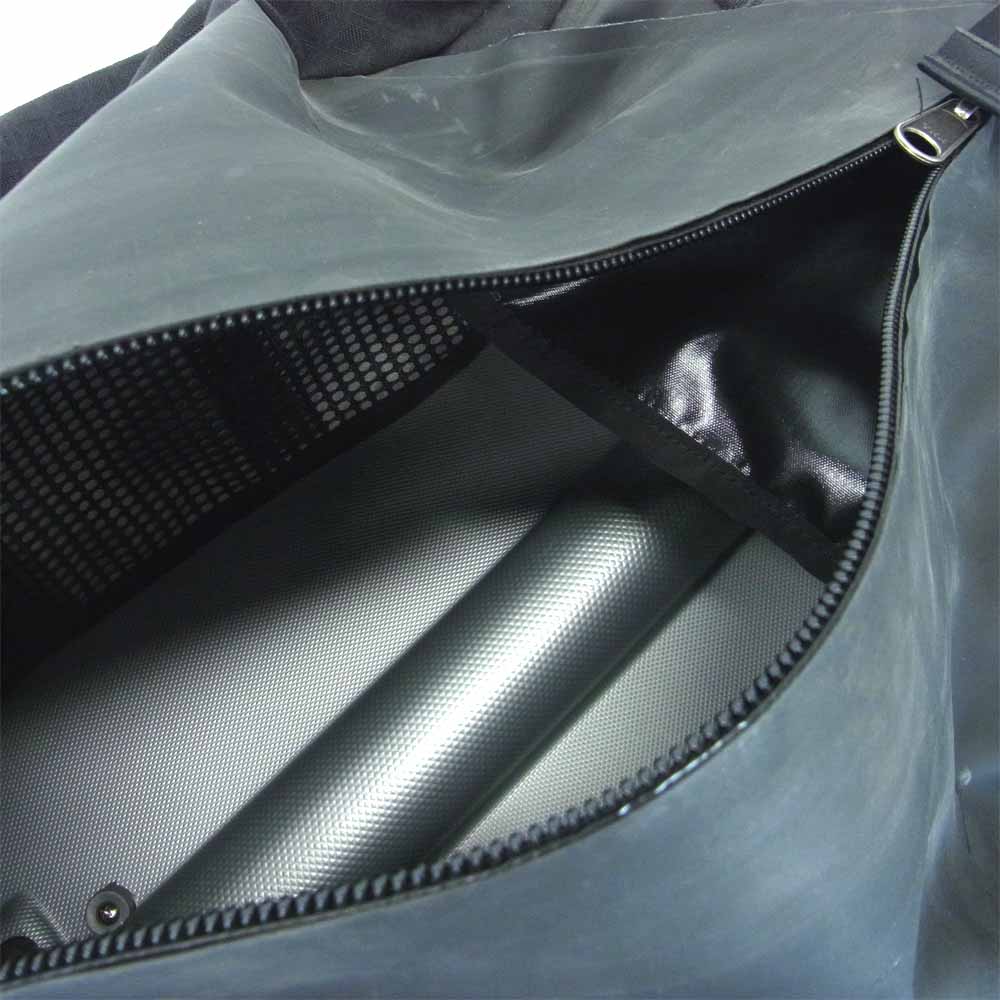 patagonia パタゴニア 06年 48005 OVERHEAD SHED オーバーヘッド シェッド キャリー 旅行 トラベル バッグ ブラック系【中古】