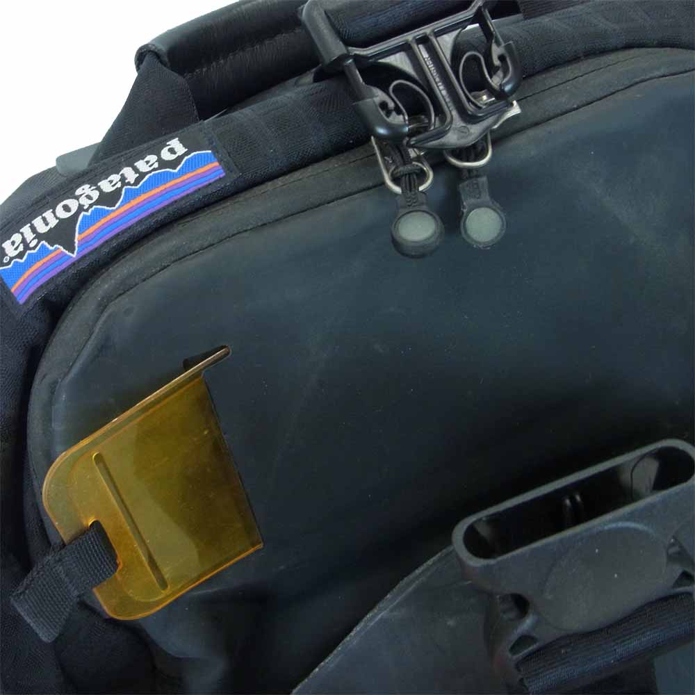patagonia パタゴニア 06年 48005 OVERHEAD SHED オーバーヘッド シェッド キャリー 旅行 トラベル バッグ ブラック系【中古】