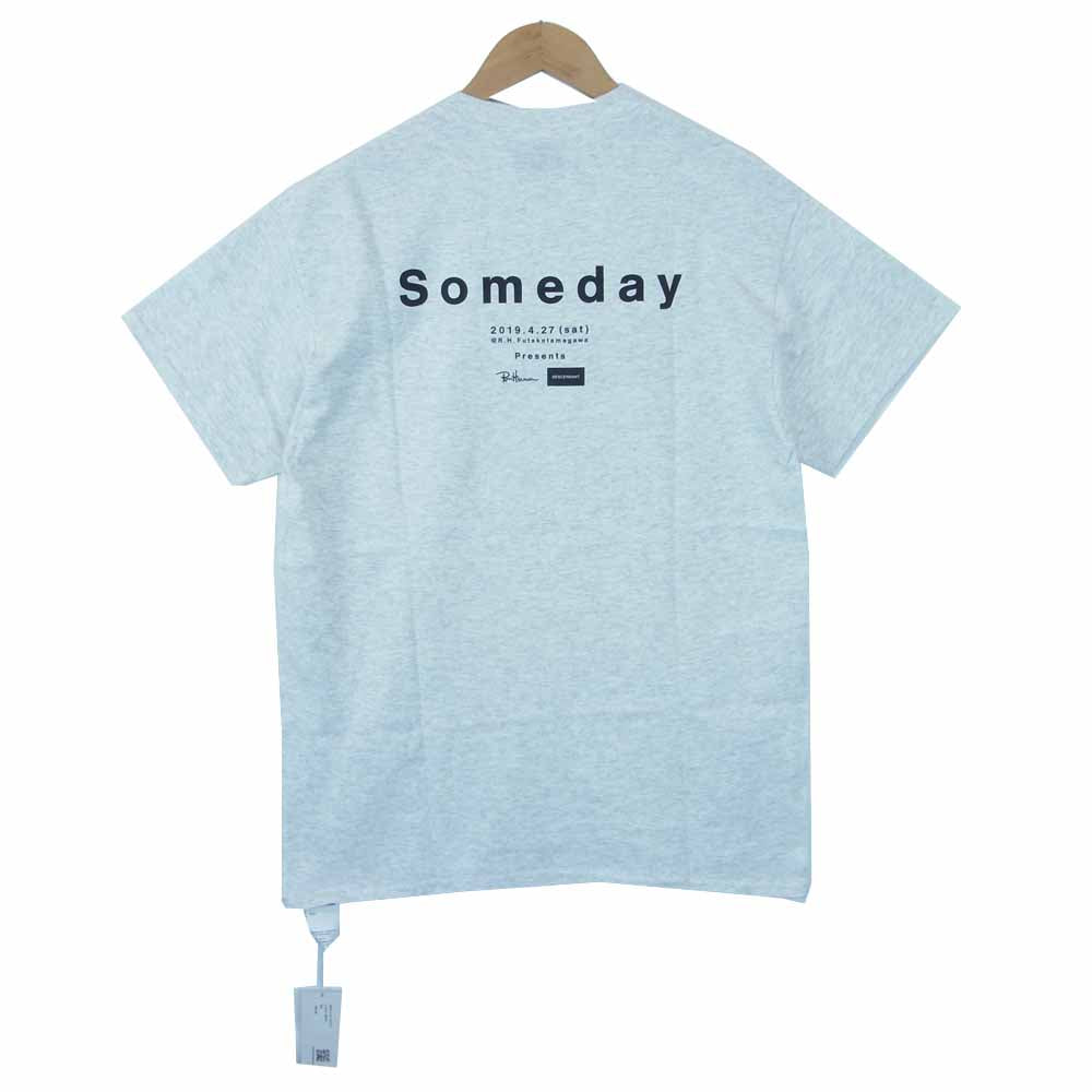 DESCENDANT ディセンダント 19SS 191ATDS-CSM01RS × Ron Herman ロンハーマン SOMEDAY SS-RH EXCLUSIVE Tシャツ 2【新古品】【未使用】【中古】