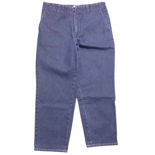 DESCENDANT ディセンダント 21SS 211BRDS-PTM03 BAKER DENIM TROUSERS ウォッシュ加工 トラウザーズ パンツ  2【極上美品】【中古】