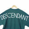 DESCENDANT ディセンダント 21SS 211ATDS-CSM19 CETUS JERSEY LS ロング スリーブ Tシャツ グリーン系 2【極上美品】【中古】