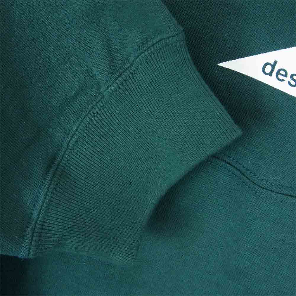 DESCENDANT ディセンダント 21SS 211ATDS-CSM19 CETUS JERSEY LS ロング スリーブ Tシャツ グリーン系 2【極上美品】【中古】