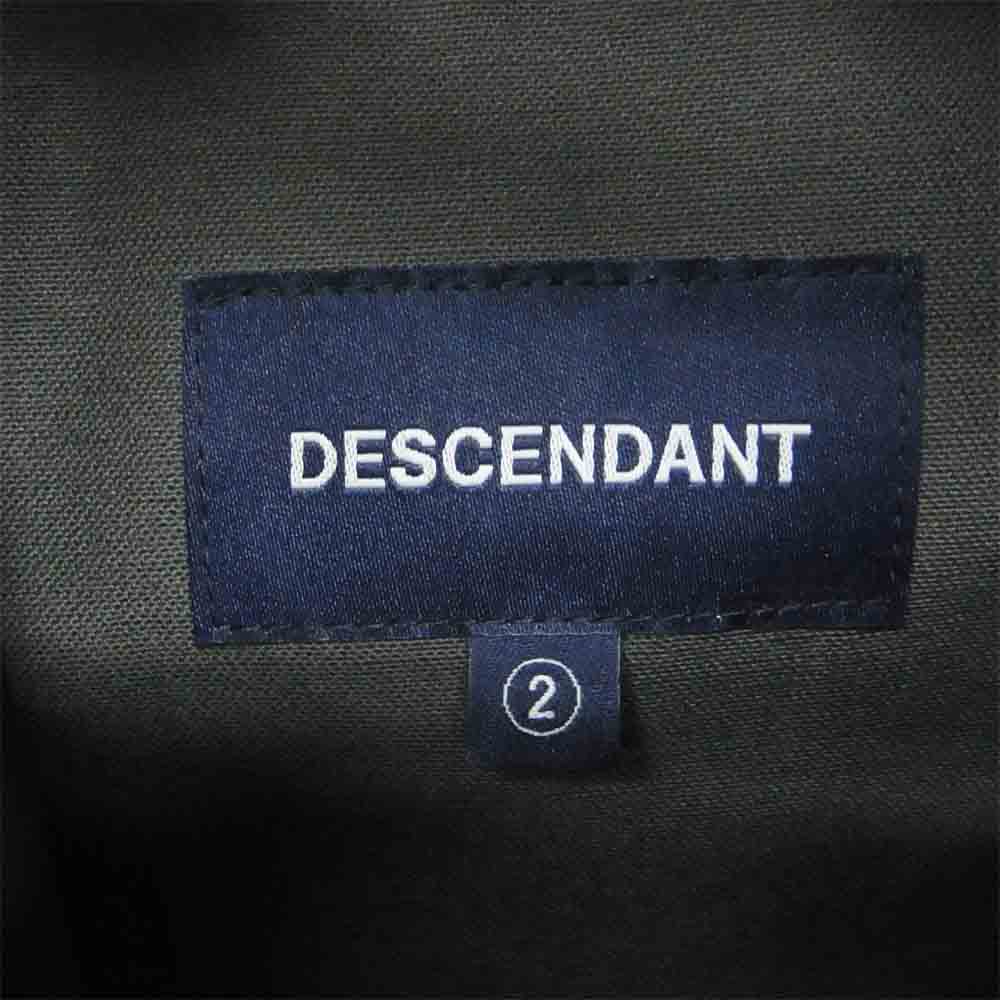 DESCENDANT ディセンダント 21SS 211WVDS-PTM02 SHORE BEACH PANTS ビーチ パンツ カーキ系 2【極上美品】【中古】