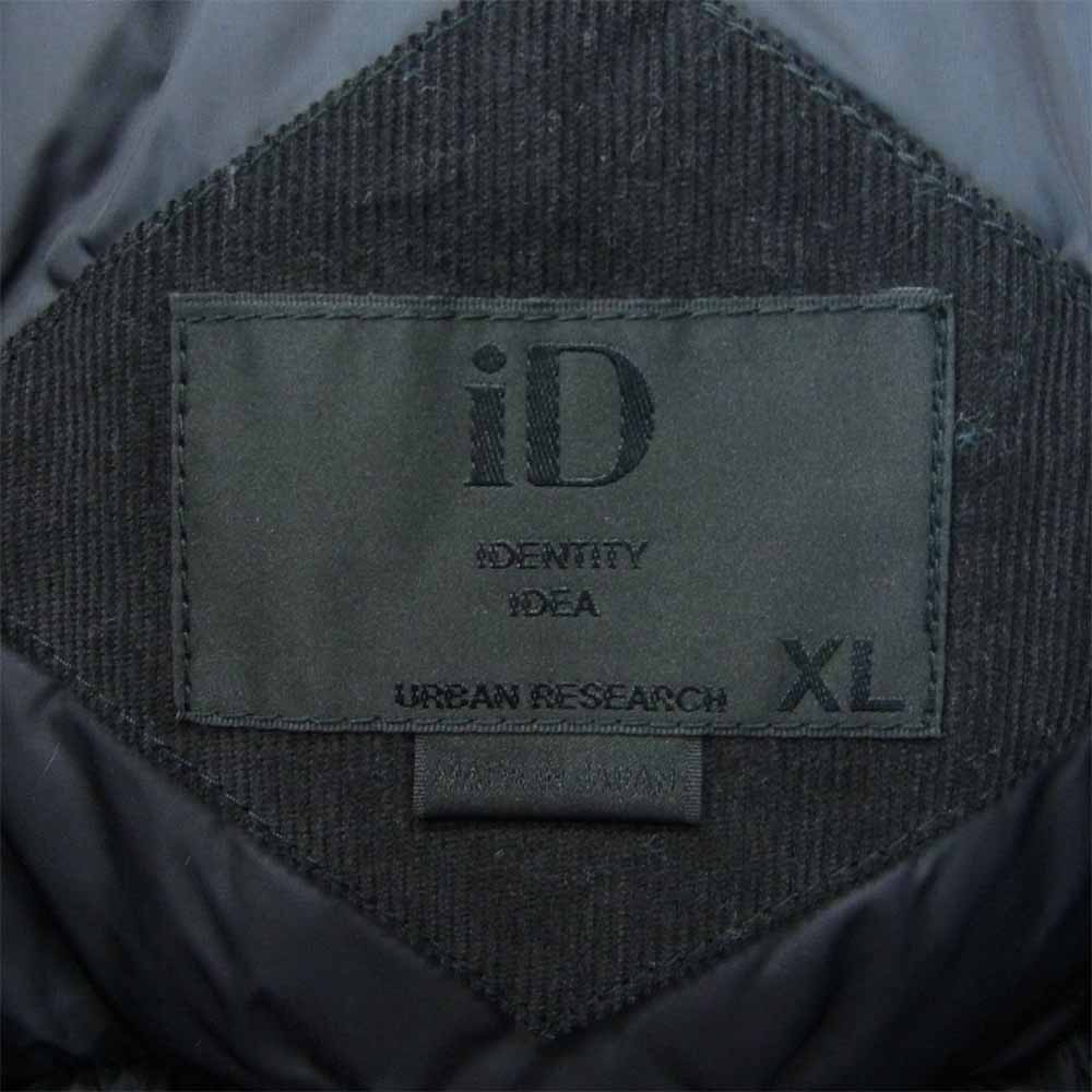 NANGA ナンガ 20AW UI07-17U001 × アーバンリサーチ URBAN RESEARCH AURORA 3LAYER DOWN BZ オーロラ 3レイヤー ダウンブルゾン ブラック系 XL【中古】