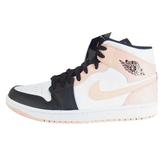 NIKE ナイキ AIR JORDAN 1 MID Crimson Tint クリムゾンティント エアジョーダン スニーカー White/ArcticOrange-Black 27cm【新古品】【未使用】【中古】
