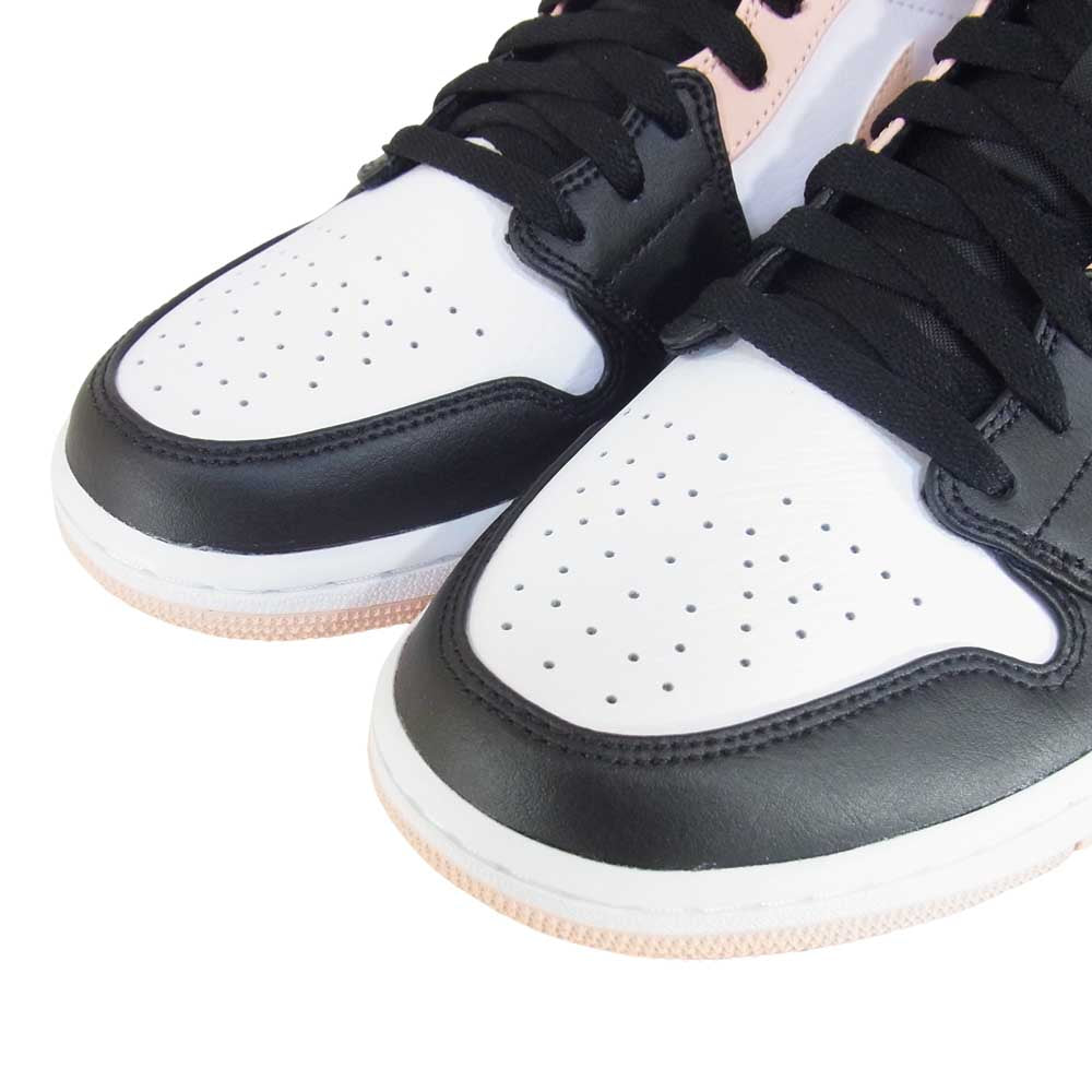 NIKE ナイキ AIR JORDAN 1 MID Crimson Tint クリムゾンティント エアジョーダン スニーカー White/ArcticOrange-Black 27cm【新古品】【未使用】【中古】