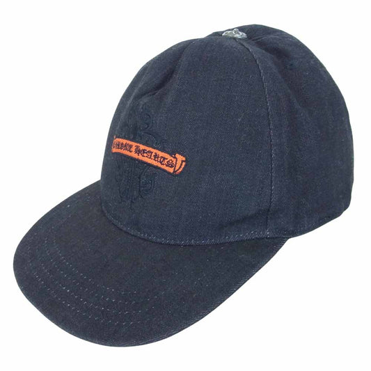 CHROME HEARTS クロムハーツ（原本無） 国内正規品 TRUKER CAP ダガー トラッカー キャップ  ブラック系【中古】