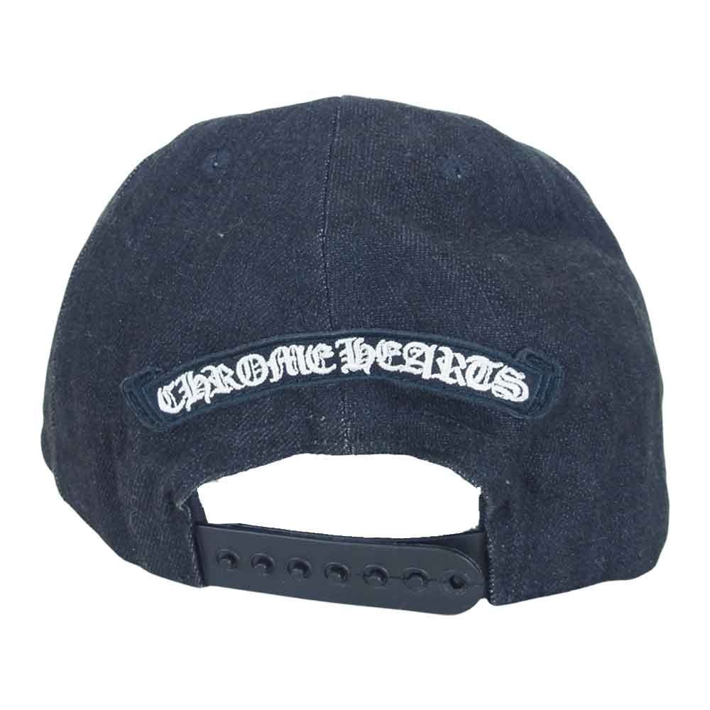 CHROME HEARTS クロムハーツ（原本無） 国内正規品 TRUKER CAP ダガー トラッカー キャップ  ブラック系【中古】