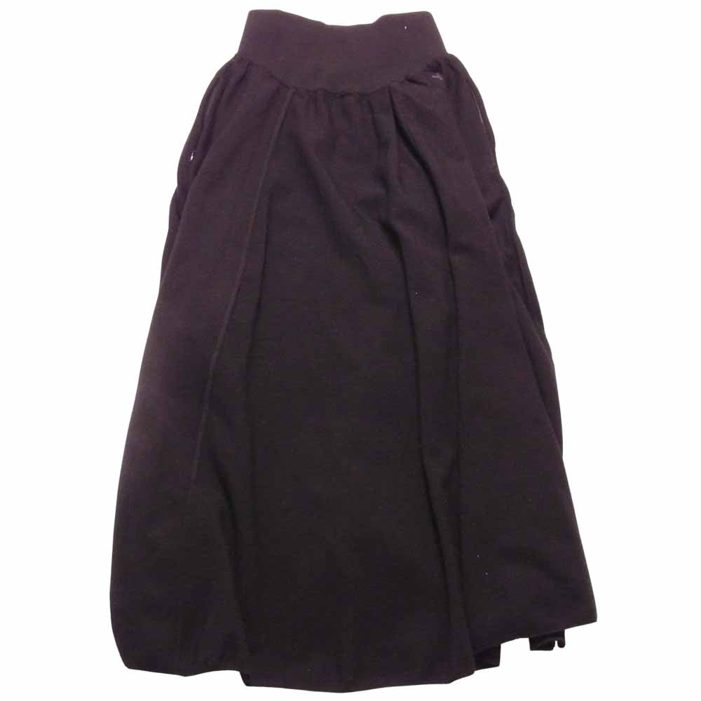 Yohji Yamamoto ヨウジヤマモト DP0701 Y-3 W TECH WO SKORT ワイスリー テック ウール ロングスカート ブラック系 XS【美品】【中古】