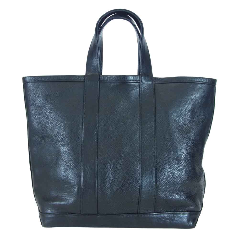 CHROME HEARTS クロムハーツ（原本無） ユナイテッドアローズ UA 10周年記念 クロスパッチ レザー トート バック ブラック系【中古】