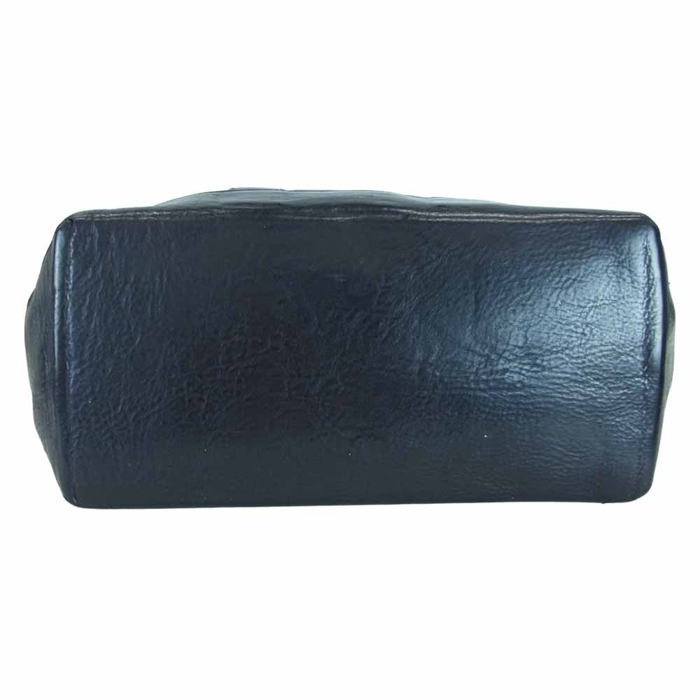 CHROME HEARTS クロムハーツ（原本無） ユナイテッドアローズ UA 10周年記念 クロスパッチ レザー トート バック ブラック系【中古】