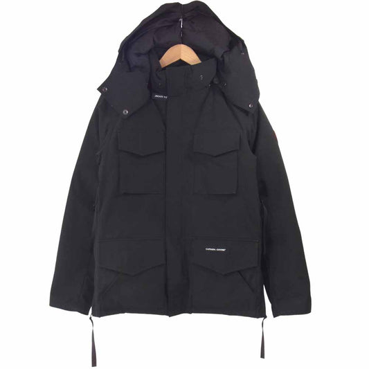 CANADA GOOSE カナダグース 4078JM R 国内正規品 KAMLOOPS カムループス ダウンジャケット ブラック系 XS【中古】