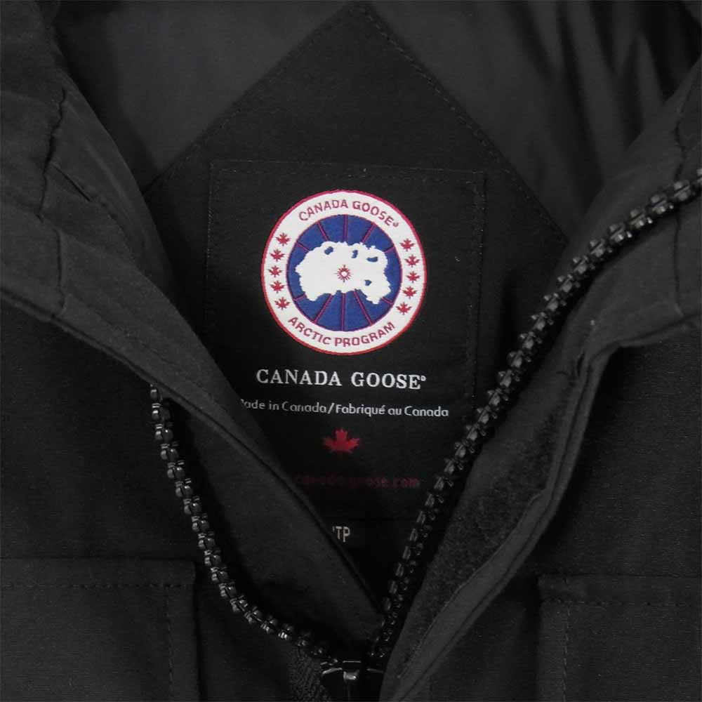 CANADA GOOSE カナダグース 4078JM R 国内正規品 KAMLOOPS カムループス ダウンジャケット ブラック系 XS【中古】