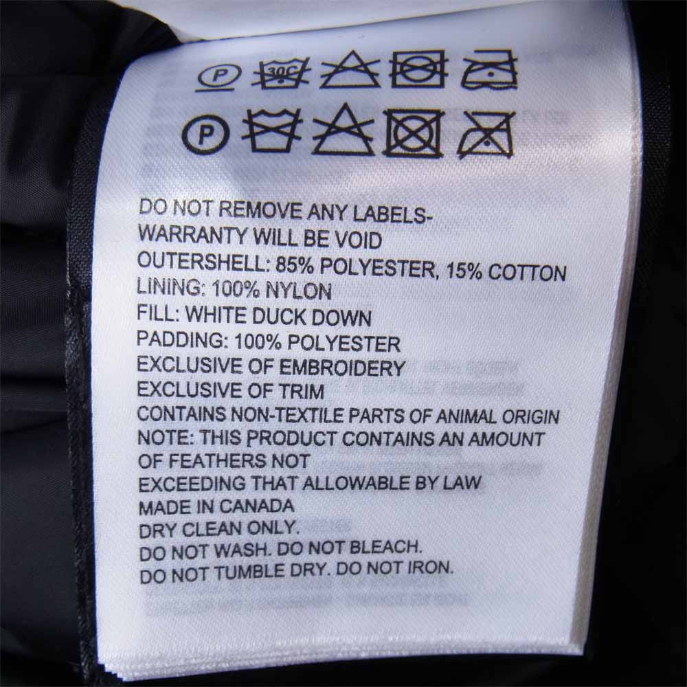 CANADA GOOSE カナダグース 4078JM R 国内正規品 KAMLOOPS カムループス ダウンジャケット ブラック系 XS【中古】