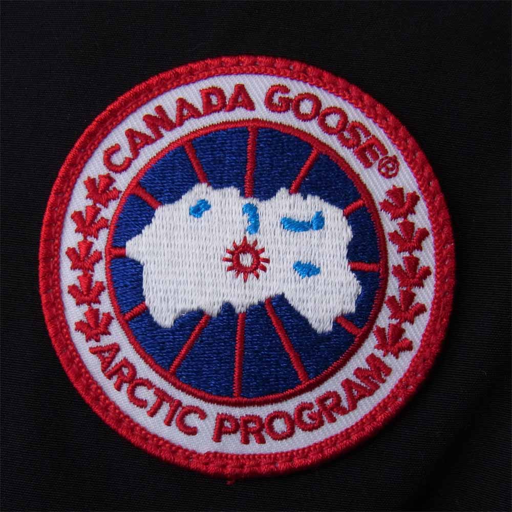 CANADA GOOSE カナダグース 4078JM R 国内正規品 KAMLOOPS カムループス ダウンジャケット ブラック系 XS【中古】