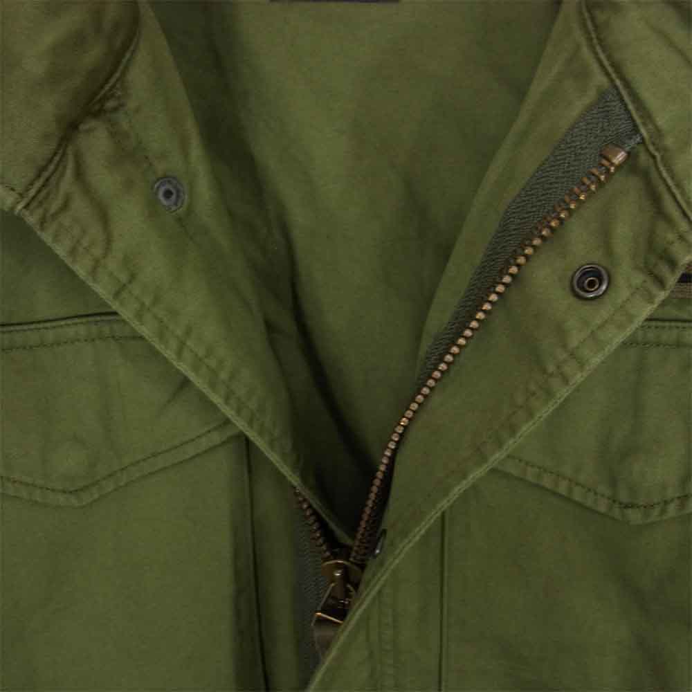 HYSTERIC GLAMOUR ヒステリックグラマー 02173AB25 ルミネエスト 10周年記念 M-65 ミリタリー ジャケット カーキ系 S【中古】