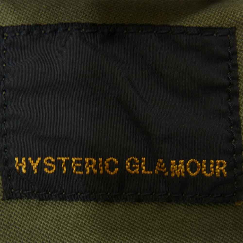 HYSTERIC GLAMOUR ヒステリックグラマー 02173AB25 ルミネエスト 10周年記念 M-65 ミリタリー ジャケット カーキ系 S【中古】