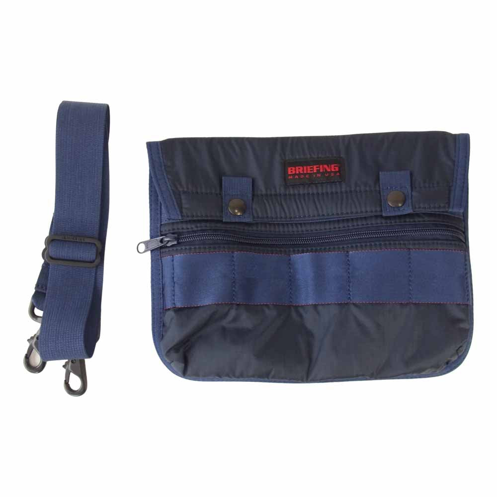 BRIEFING ブリーフィング BEAMS PLUS ビームス 別注 MIL TRAINING TOTE トレーニング トート バック ネイビー系【美品】【中古】
